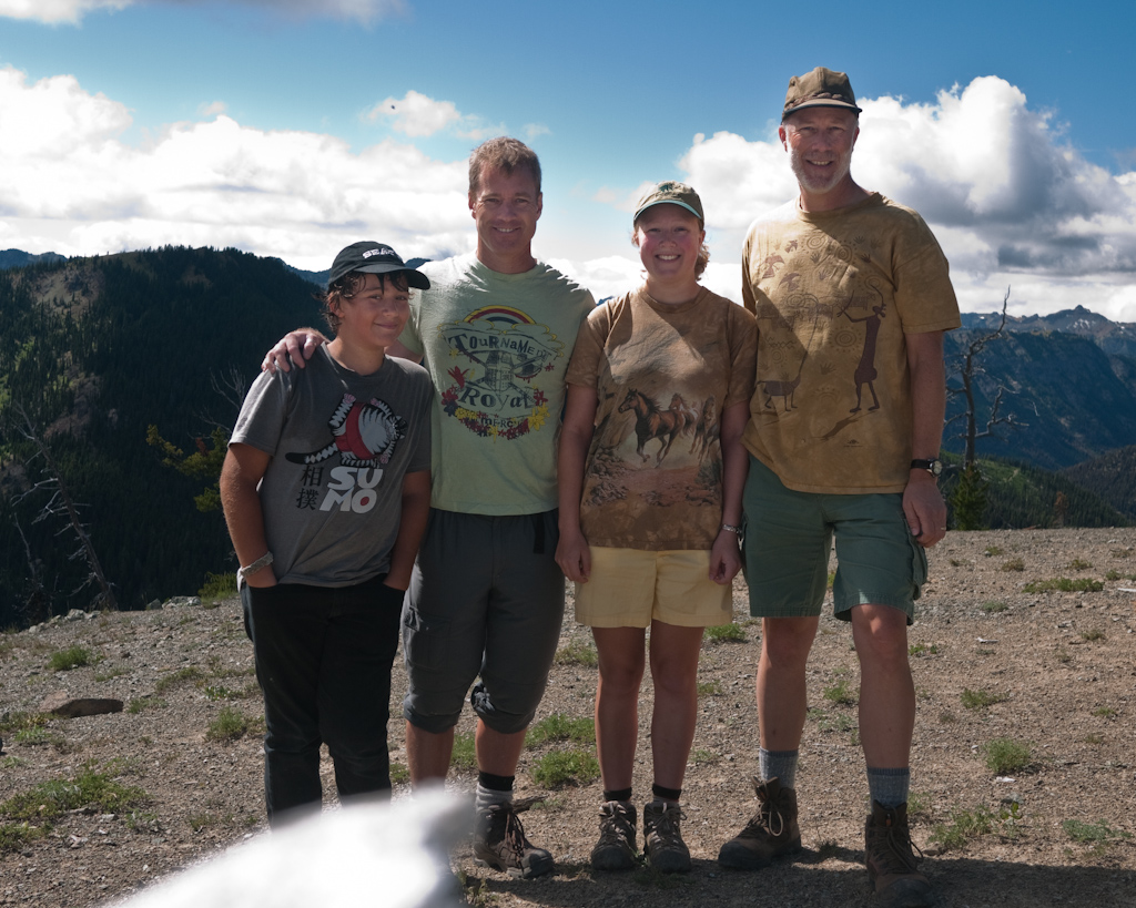 The four hikers